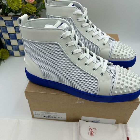 Men’s Christian Louboutin Orlato flat sneakers size 45.5 made in Italy - Picture 11 of 13